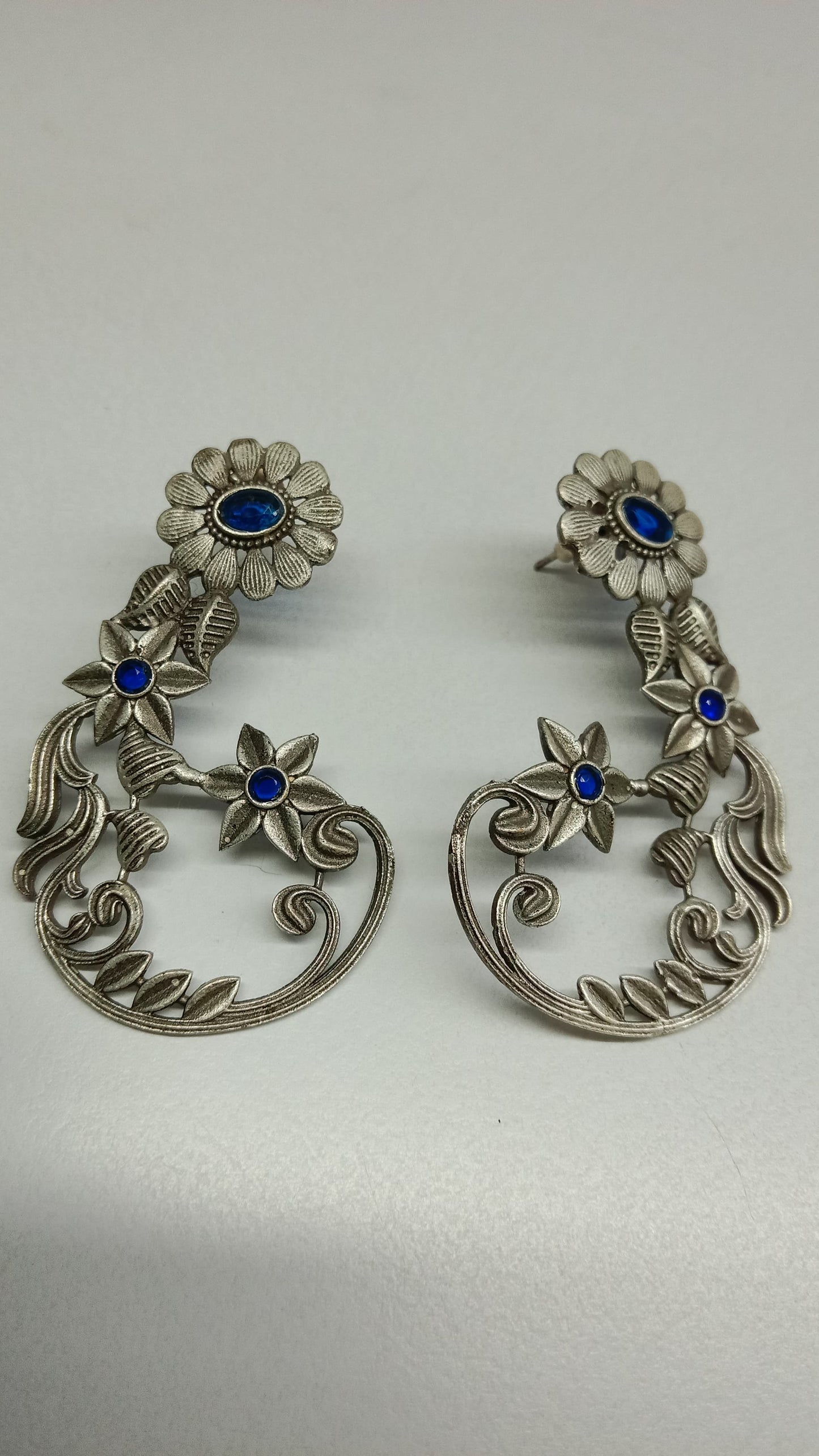 Blue Stone Earrings