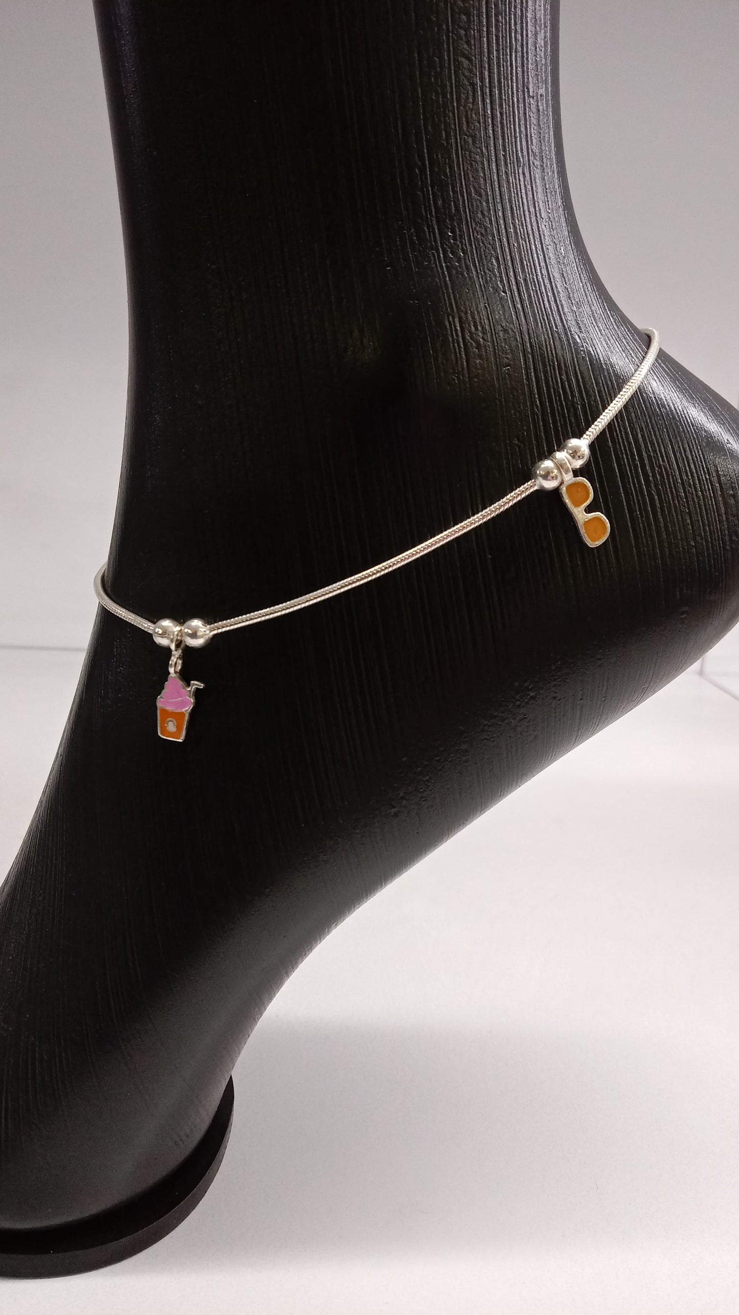 92.5 True Silver Anklet