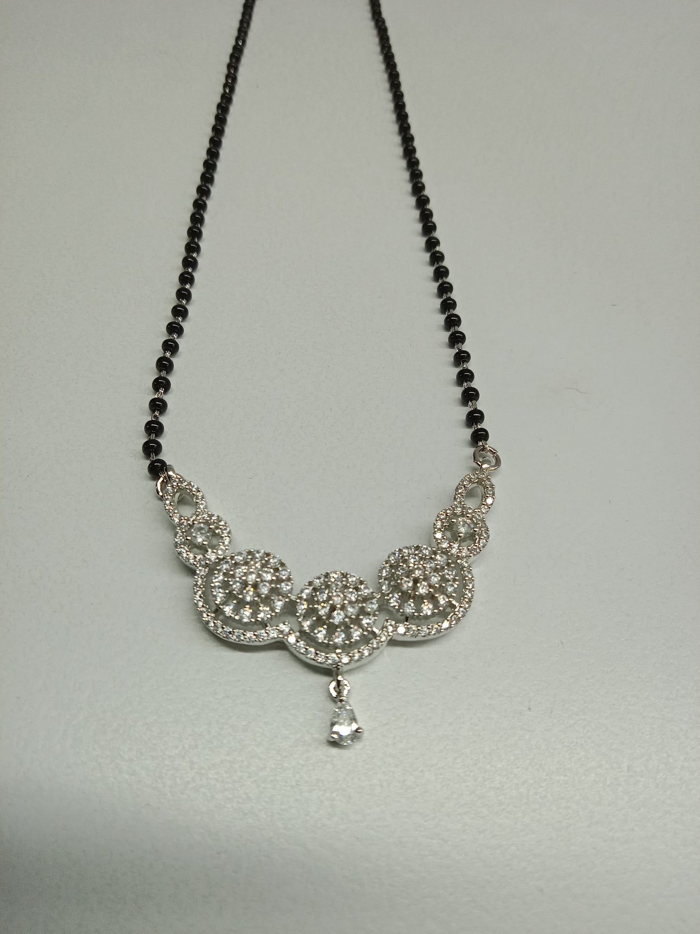 Harmony Silver Mangalsutra Set
