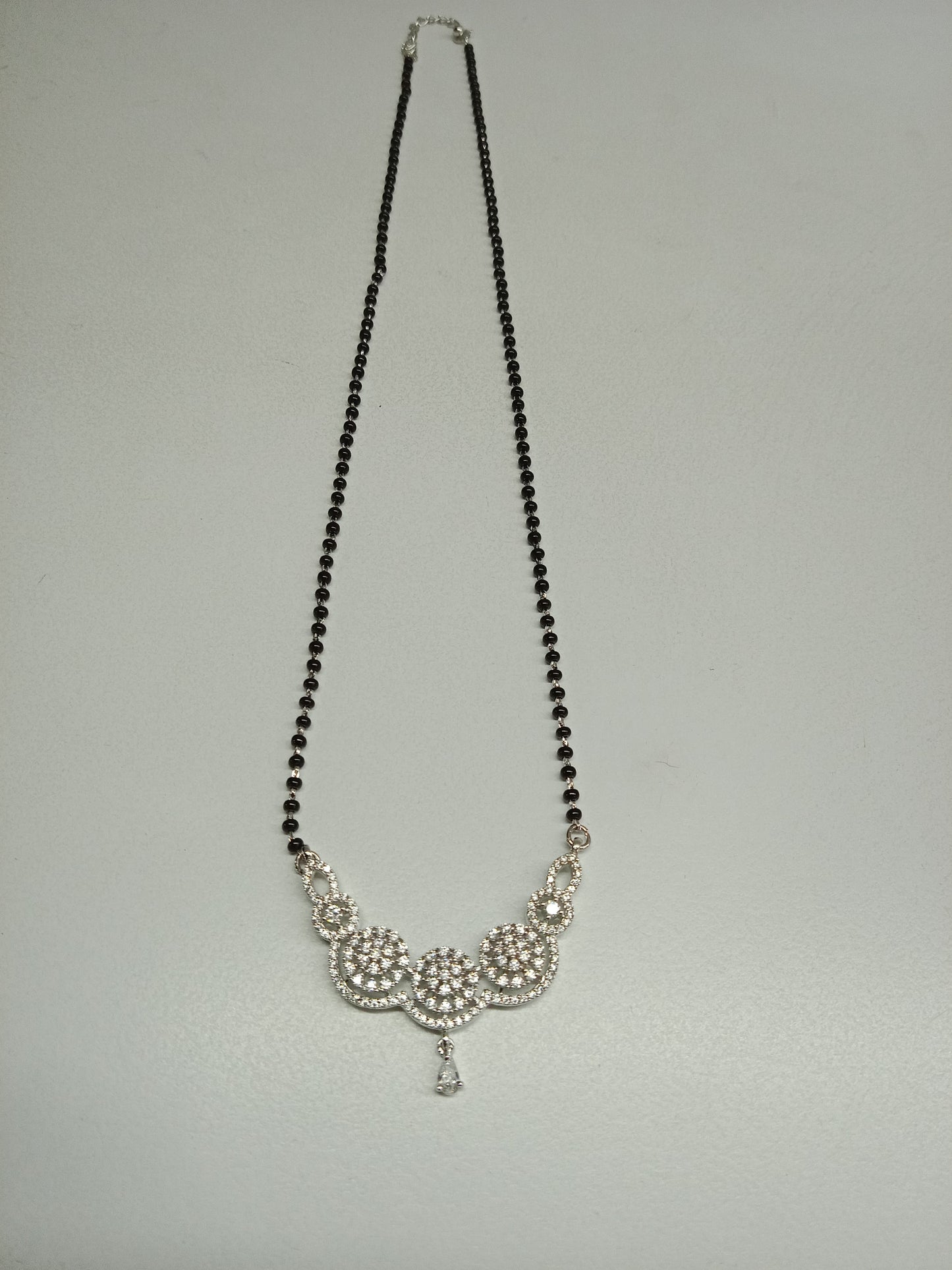 Harmony Silver Mangalsutra Set