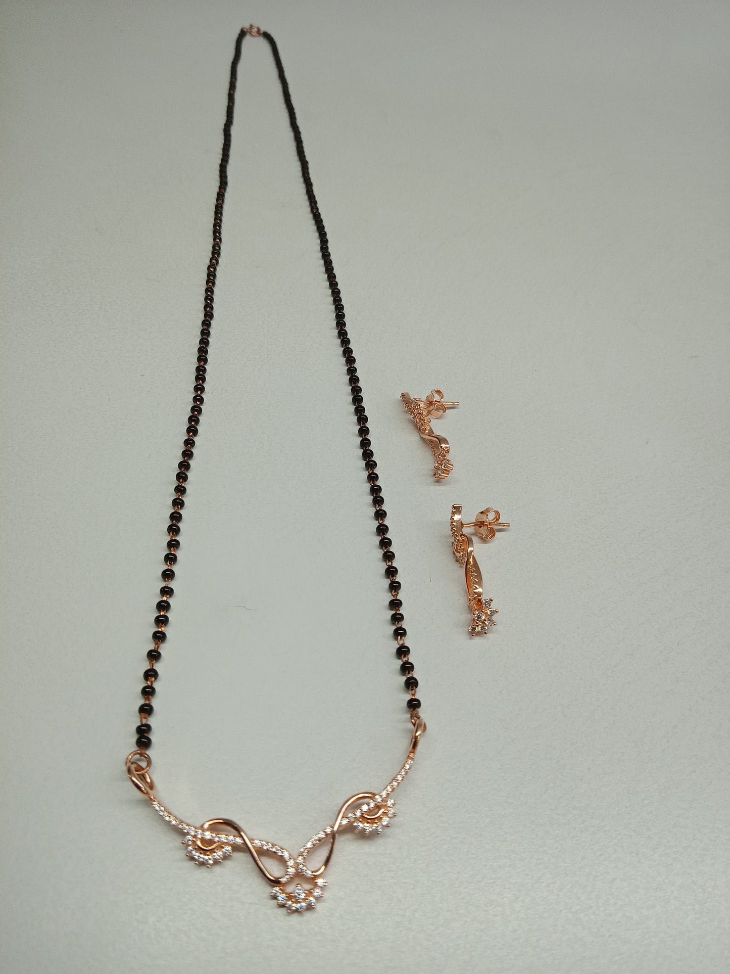Silver Mangalsutra Set