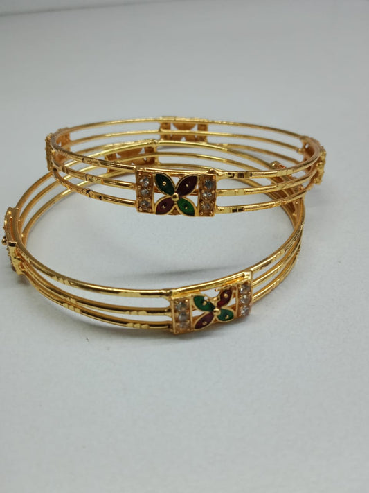 Gold Plated Bangles