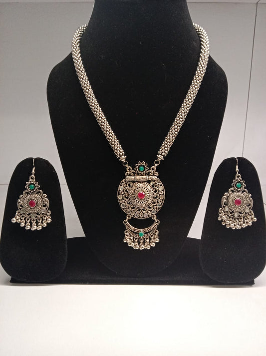 Necklace set Oxidized