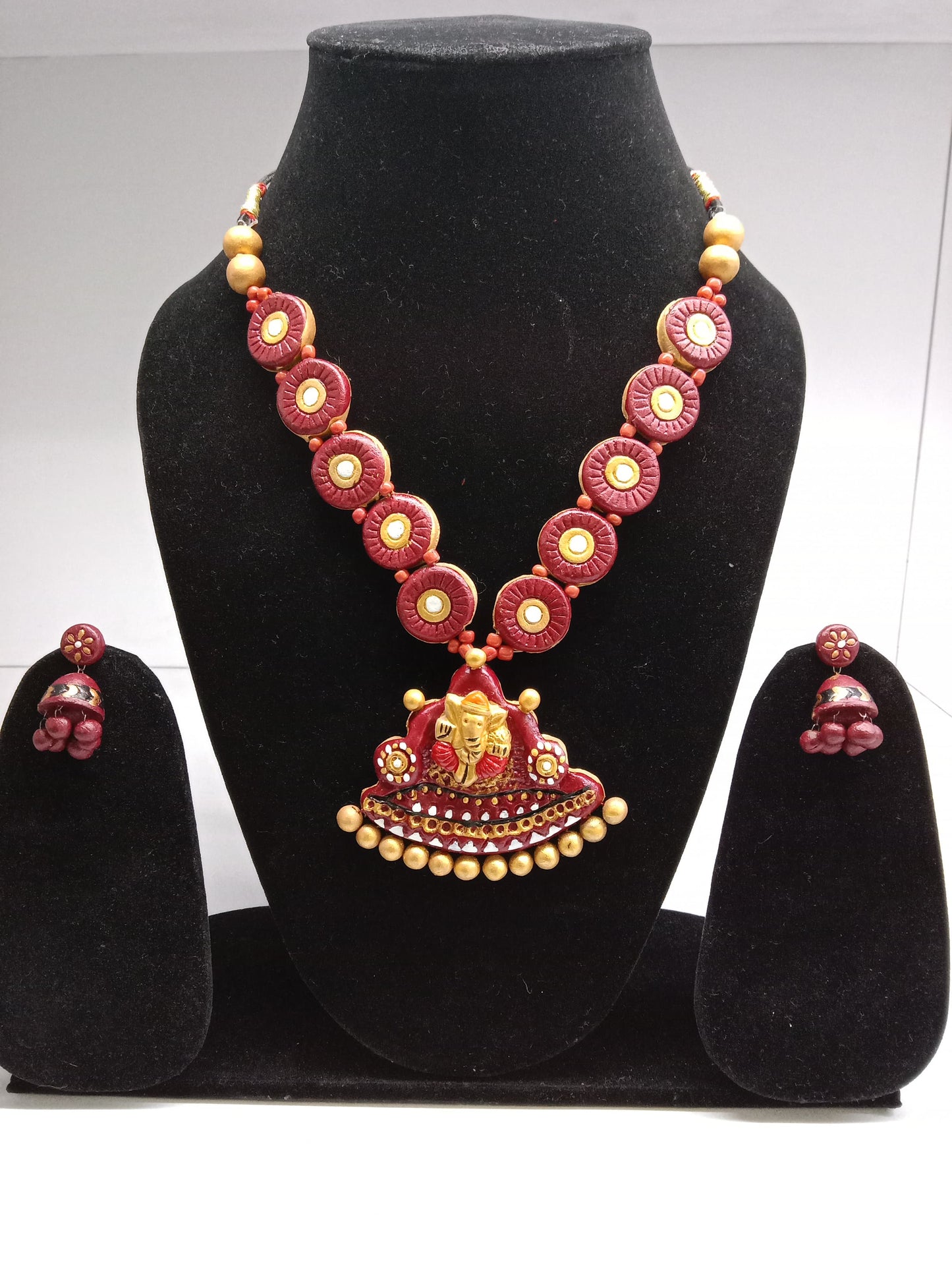 Terrracota Necklace Set