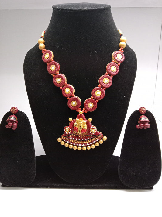 Terrracota Necklace Set