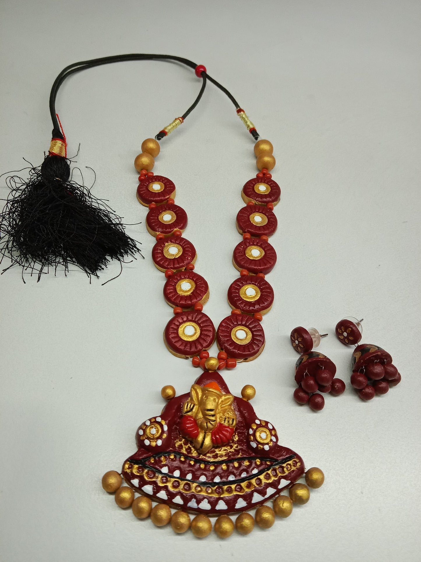 Terrracota Necklace Set