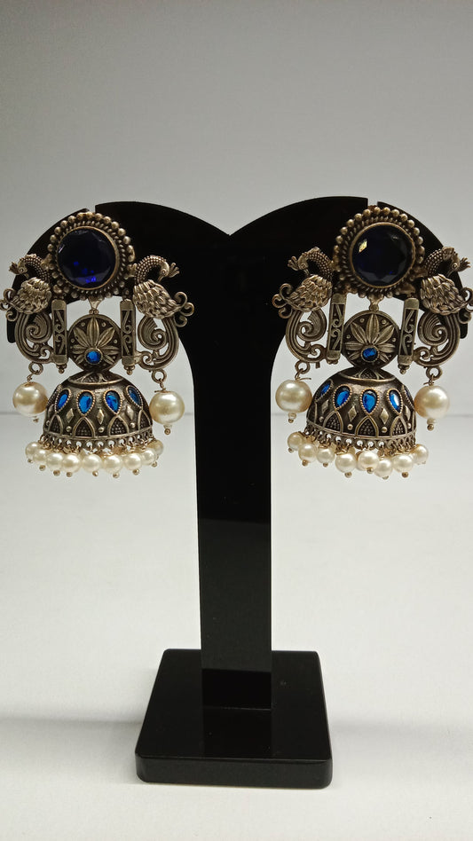 Peacock Jhumki