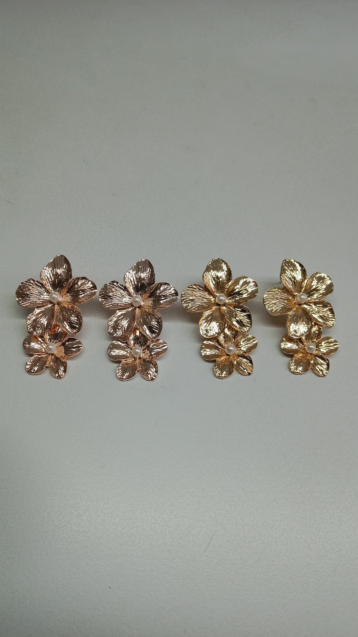 Flower Pearl Earrings