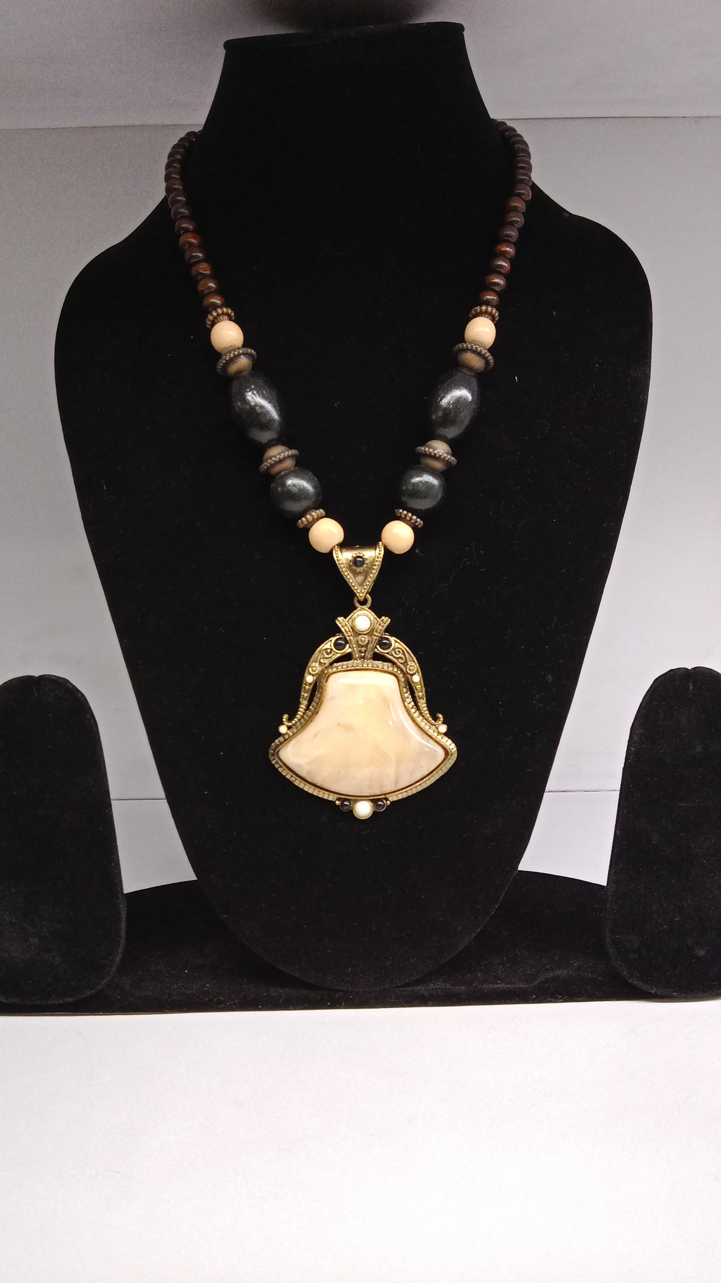 Stone Pendant Necklace