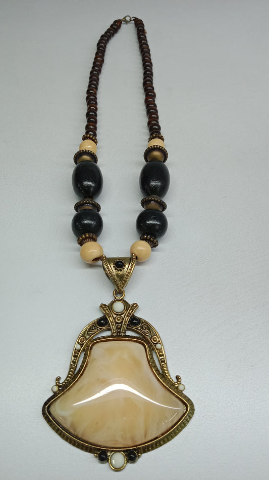 Stone Pendant Necklace