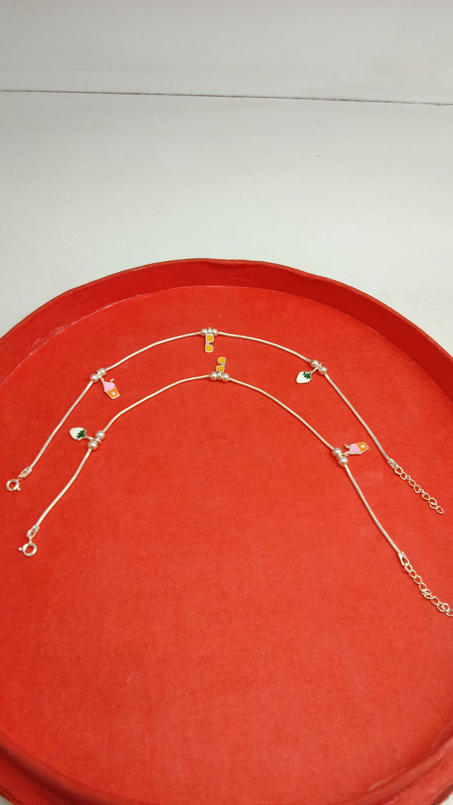 92.5 True Silver Anklet