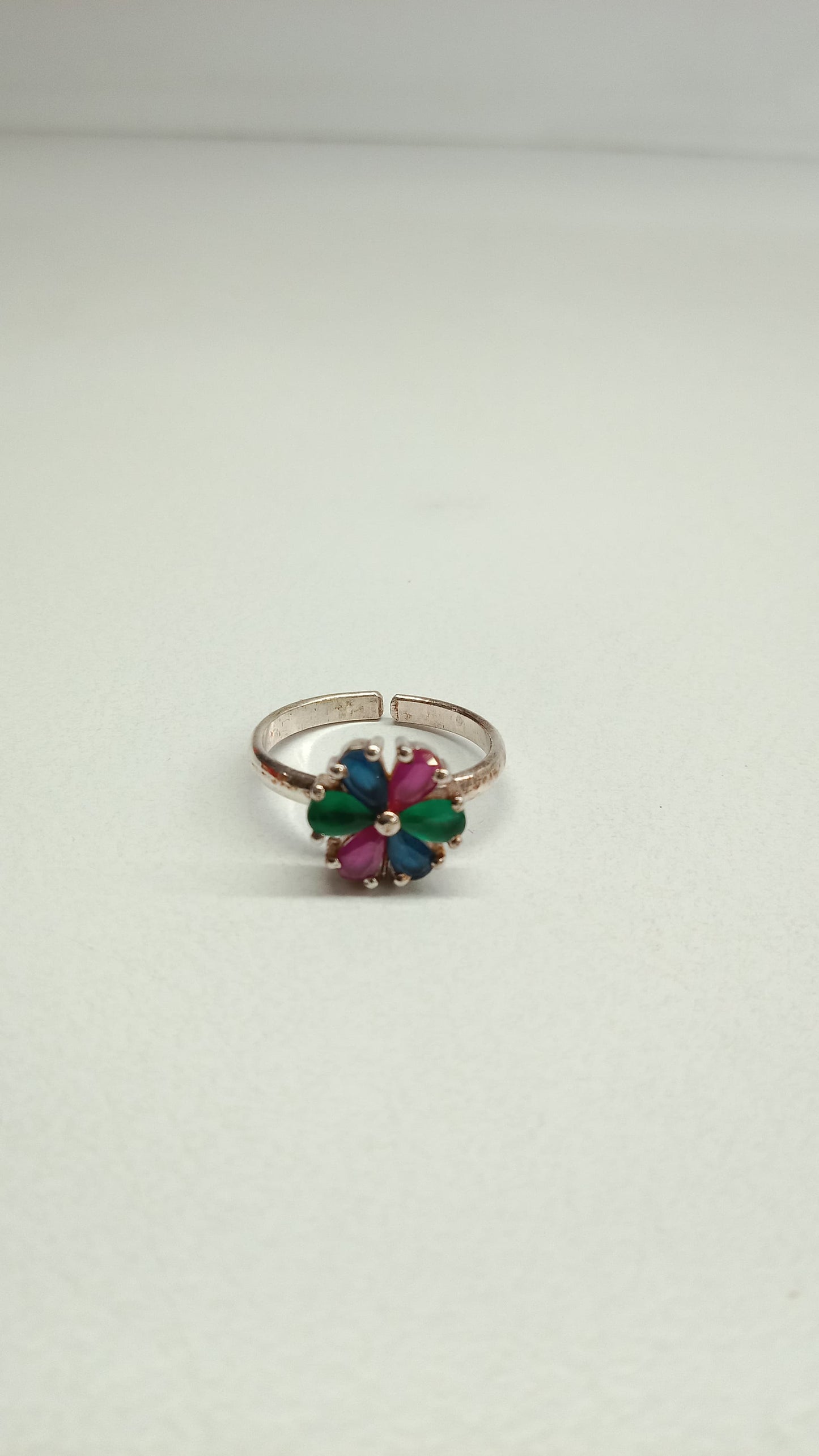 92.5 Silver Rings Multi Colour