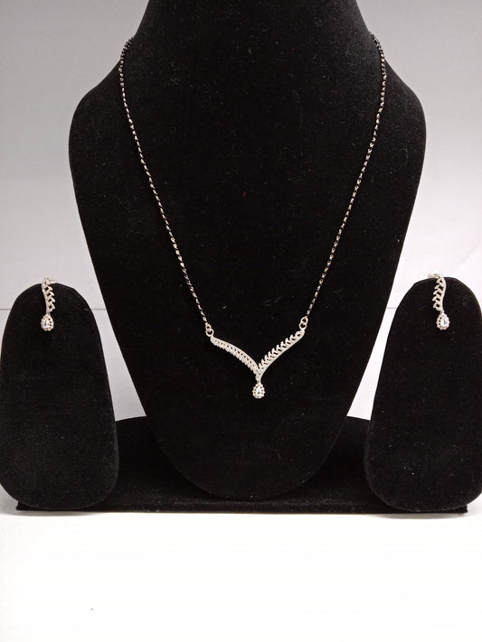 925 Silver Mangalsutra Set