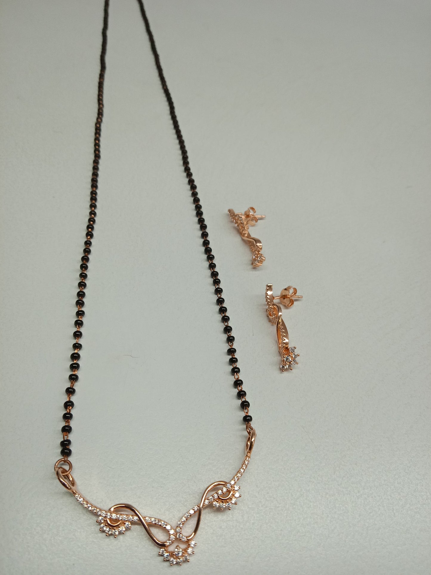 Silver Mangalsutra Set