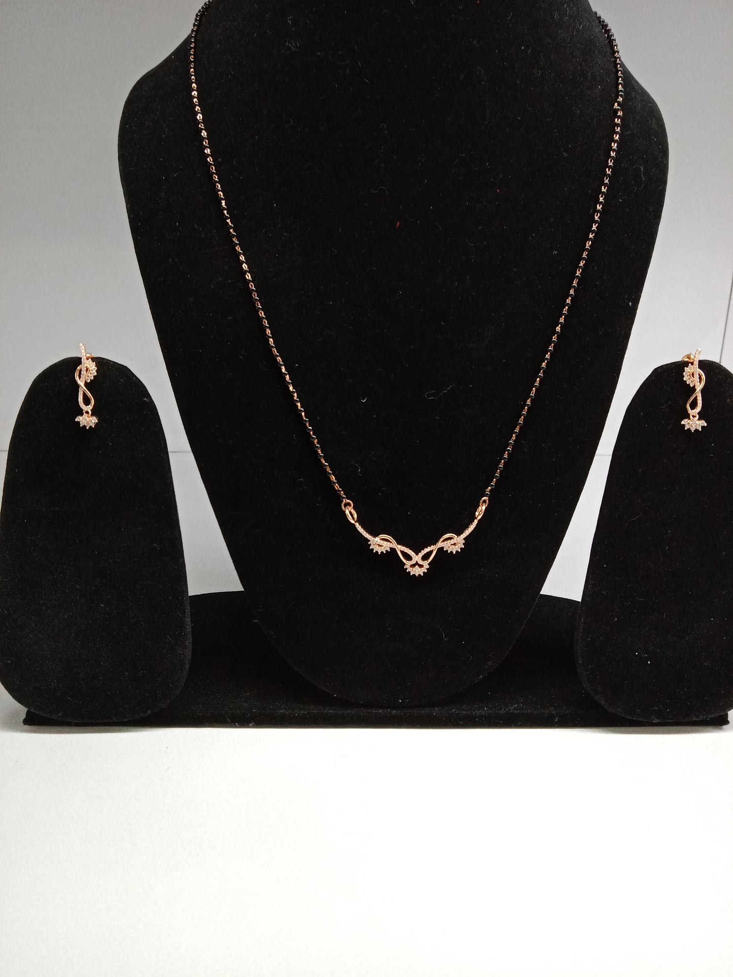 Silver Mangalsutra Set