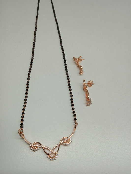 Silver Mangalsutra Set